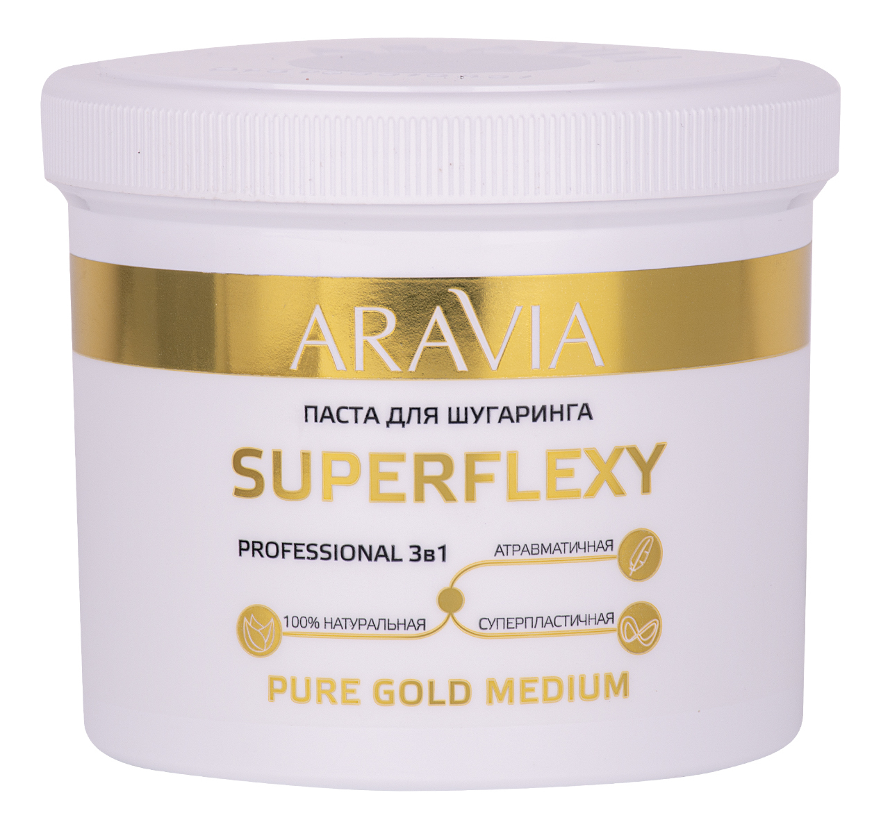 

Паста для шугаринга Professional Superflexy Pure Gold Medium 750г