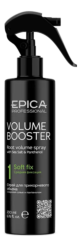epica professional volume booster спрей для прикорневого объема 200 мл Спрей для прикорневого объема волос Volume Booster 200мл