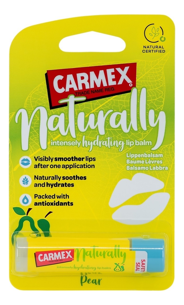 

Бальзам для губ с ароматом груши Naturally Hydrating Lip Balm Pear 4,25г