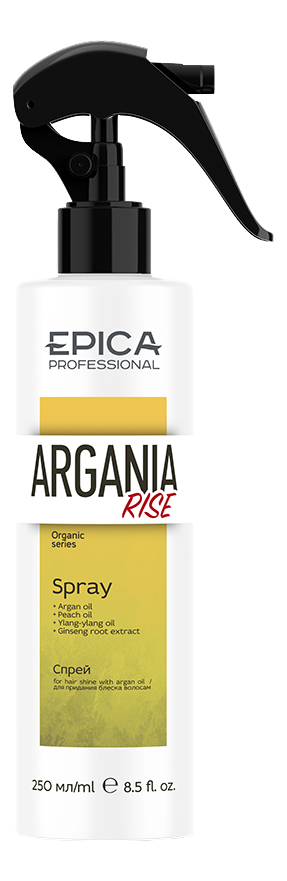 

Спрей для придания блеска волос Argania Rise Organic 250мл