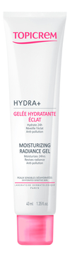 Увлажняющий гель для сияния кожи лица Hydra+ Gelee Hydratante Eclat 40мл