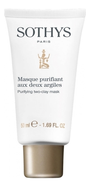 

Очищающая себорегулирующая маска для лица Masque Purifiant Aux Deux Argiles 50мл