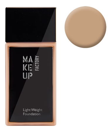 MAKE UP FACTORY Тональная основа лица Light Weight Foundation 30мл