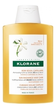 Klorane Шампунь для волос с органическим маслом туману и моной Soin Soleil Capillaire Tamanu Monoi 200мл