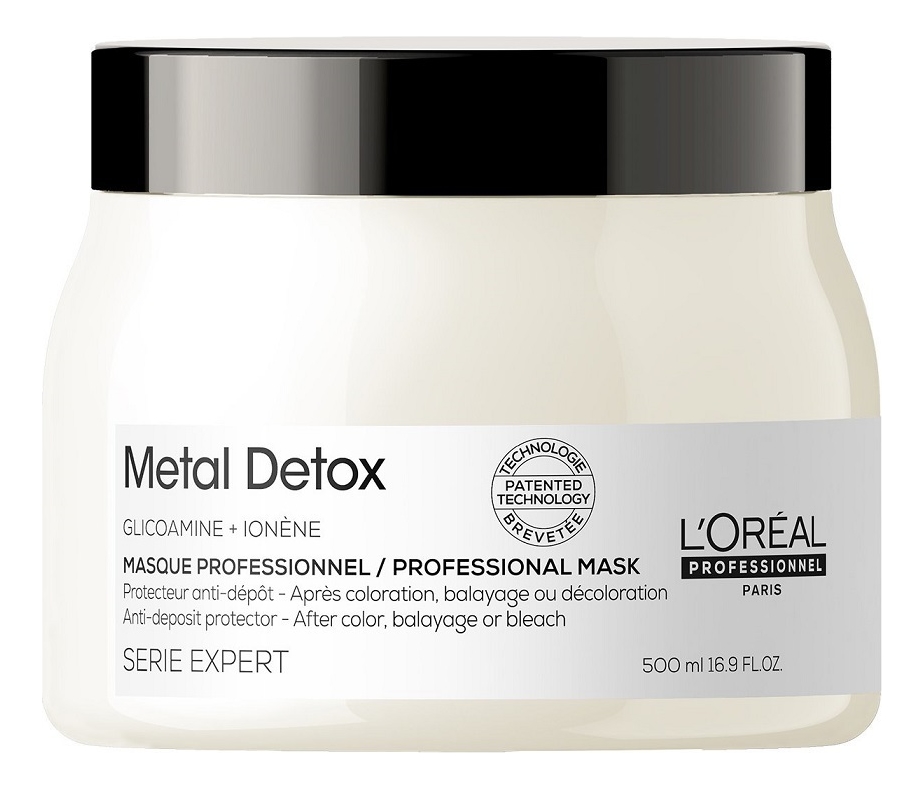 

Маска для волос Serie Expert Metal Detox Masque: Маска 500мл, Маска для волос Serie Expert Metal Detox Masque