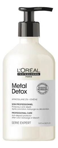 Кондиционер для восстановления окрашенных волос Serie Expert Metal Detox: Кондиционер 500мл