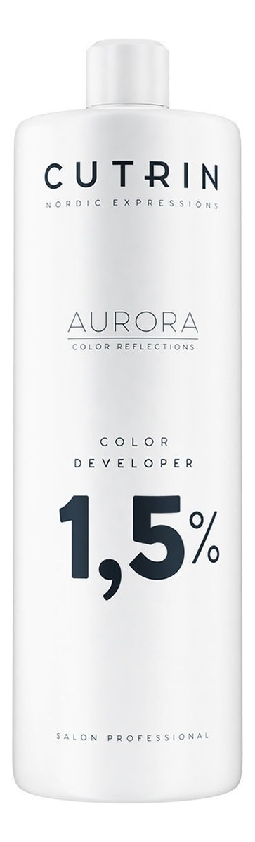 Окислитель для волос Aurora Color Developer 1000мл: Окислитель 1,5%