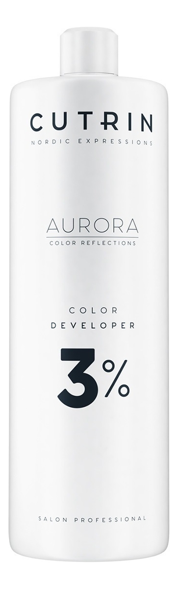 Окислитель для волос Aurora Color Developer 1000мл: Окислитель 3%