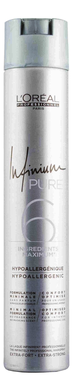 Лак для волос Infinium Pure Extra Strong: Лак 500мл