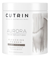 CUTRIN Осветляющий порошок без запаха и аммиака для открытых техник Aurora Bleach Powder No-Foil 500г