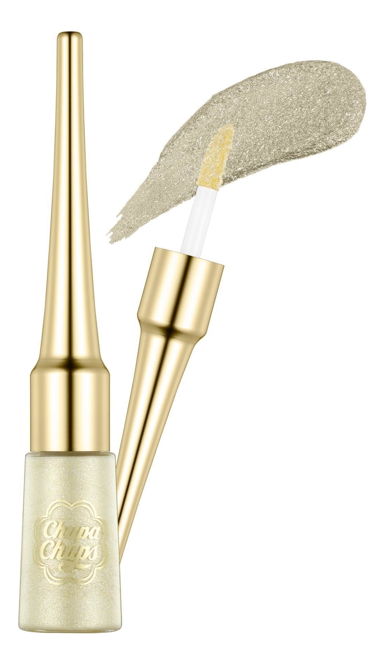 

Жидкие тени для век с блестками Bling Bling Eyes 4,5г: White Gold, Жидкие тени для век с блестками Bling Bling Eyes 4,5г