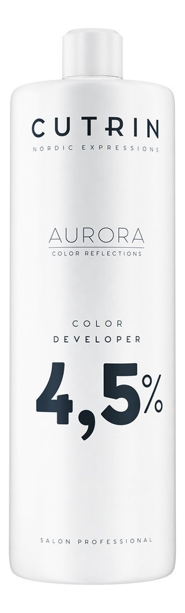 

Окислитель для волос Aurora Color Developer 1000мл: Окислитель 4,5%, Окислитель для волос Aurora Color Developer 1000мл