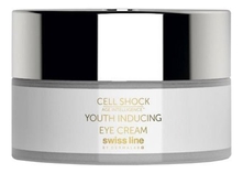 Swiss Line Омолаживающий крем для кожи вокруг глаз Cell Shock Age Intelligence Youth Inducing Eye Cream 15мл