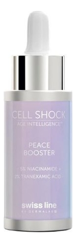 Успокаивающий бустер для лица Cell Shock Age Intelligence Peace Booster 20мл бустер для лица с гиалуроновой кислотой cell shock age intelligence source booster 20мл