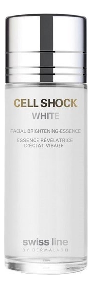 Купить Эссенция для лица с эффектом сияния Cell Shock White Facial Brightening-Essence 150мл, Swiss Line