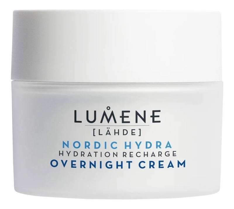 

Ночной увлажняющий восстанавливающий крем для лица Nordic Hydra [Lahde] 50мл