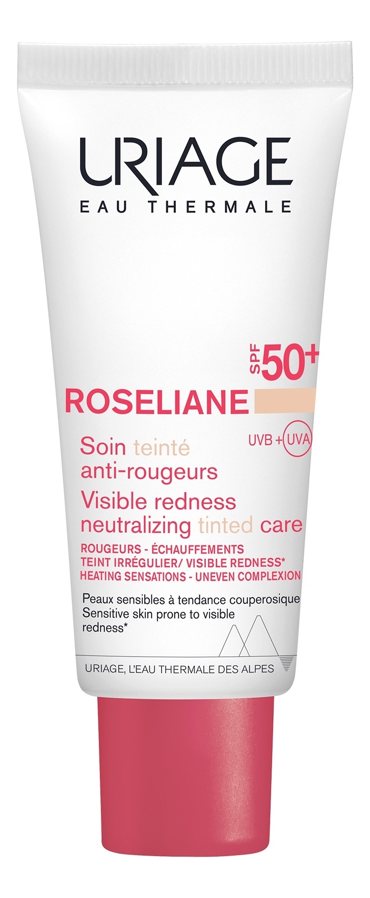 CC крем для чувствительной кожи лица Roseliane CC Cream SPF50+ 40мл (Light Tint)