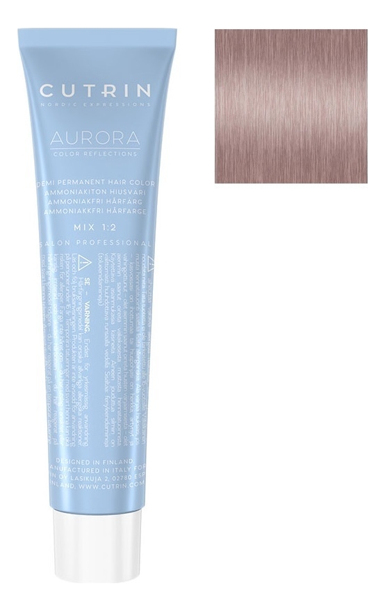 

Безаммиачный тонер для коррекции оттенка и придания блеска волосам Aurora Demi Permanent Hair Color Luminous 60мл: 16 Ягодное молоко, Безаммиачный тонер для коррекции оттенка и придания блеска волосам Aurora Demi Permanent Hair Color Luminous 60мл