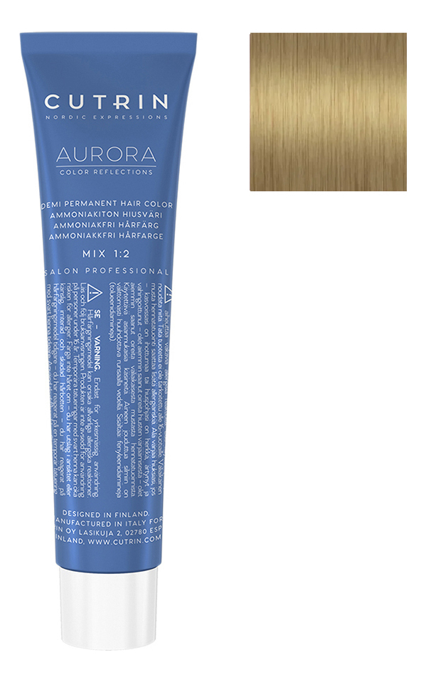 

Безаммиачный краситель для волос Aurora Demi Permanent Hair Color 60мл: 0.03 Золото, Безаммиачный краситель для волос Aurora Demi Permanent Hair Color 60мл