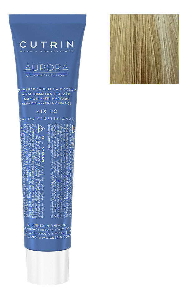 

Безаммиачный краситель для волос Aurora Demi Permanent Hair Color 60мл: 0.06 Перламутр, Безаммиачный краситель для волос Aurora Demi Permanent Hair Color 60мл