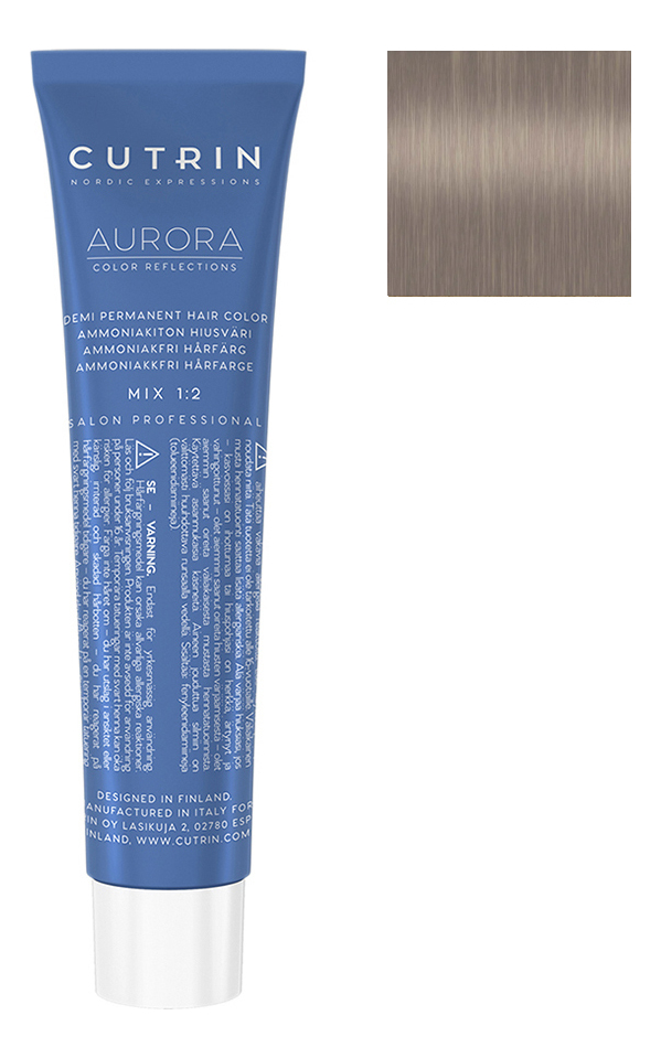 

Безаммиачный краситель для волос Aurora Demi Permanent Hair Color 60мл: 10.0 Натуральный блондин, Безаммиачный краситель для волос Aurora Demi Permanent Hair Color 60мл