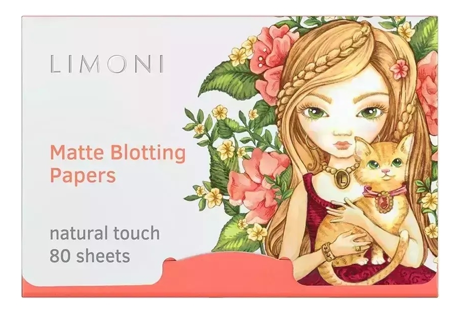 Матирующие салфетки для лица Matte Blotting Papers Pink 80шт матирующие салфетки для лица matte blotting papers green 80шт