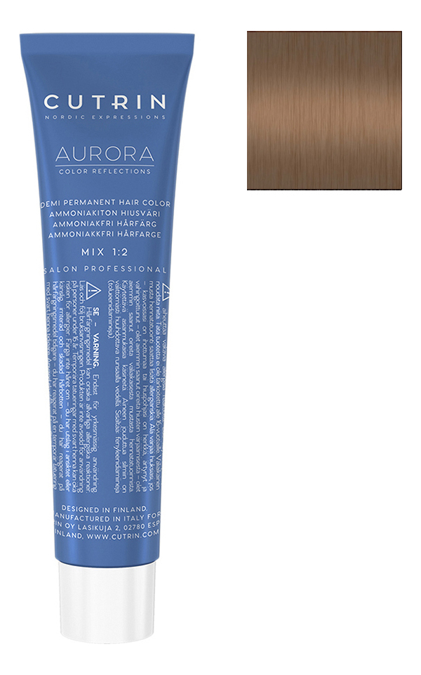 

Безаммиачный краситель для волос Aurora Demi Permanent Hair Color 60мл: 9.0 Очень светлый блондин, Безаммиачный краситель для волос Aurora Demi Permanent Hair Color 60мл