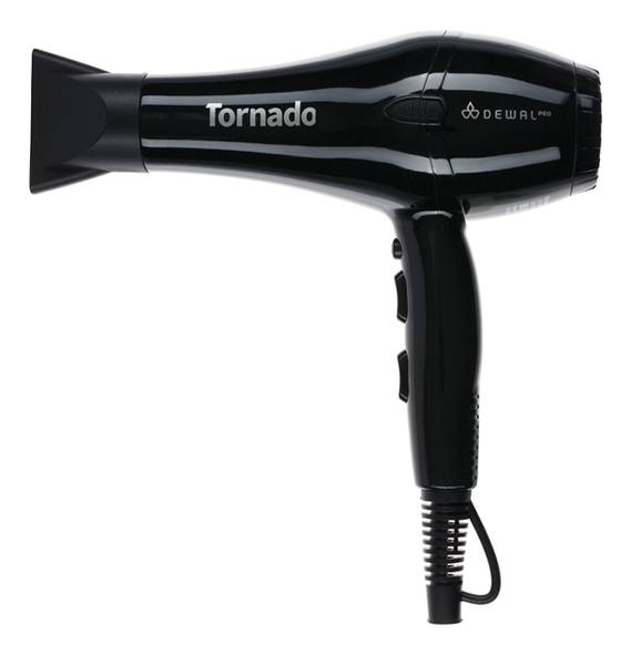 Фен для волос Tornado 2300W 03-8010 Black (2 насадки) фен для волос tornado 2300w 03 8010 black 2 насадки