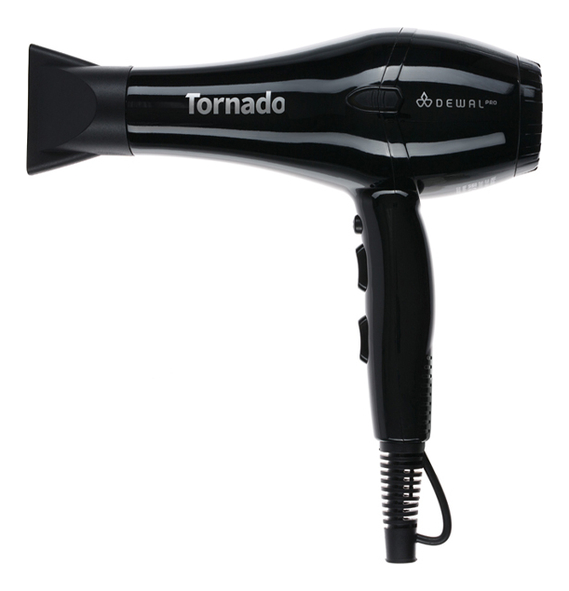 

Фен для волос Tornado 2300W 03-8010 Black (2 насадки)