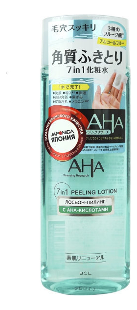 

Лосьон-пилинг для лица с фруктовыми кислотами AHA Basic Peeling Lotion 200мл