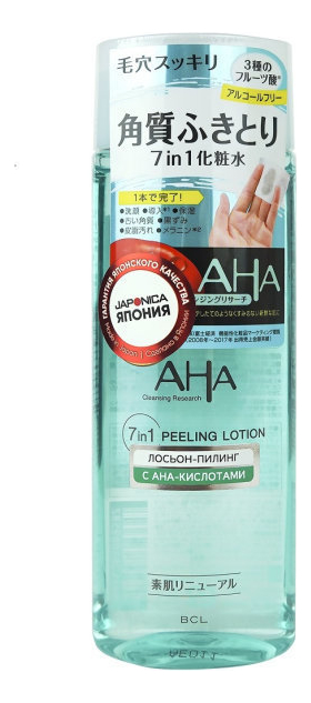 Лосьон-пилинг для лица с фруктовыми кислотами AHA Basic Peeling Lotion 200мл