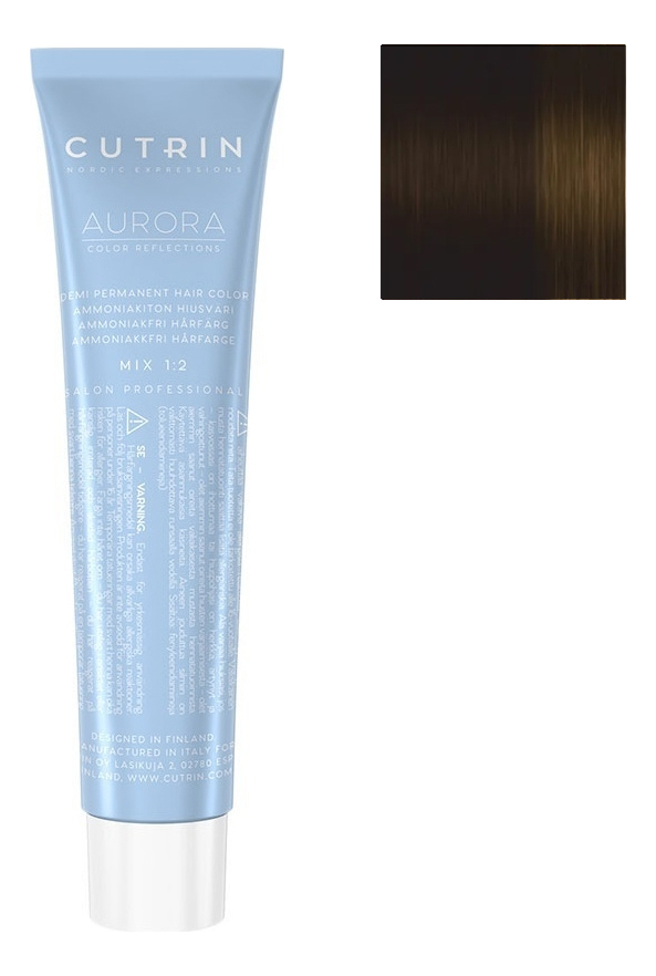 

Безаммиачный краситель для волос Aurora Demi Permanent Hair Color Brightening 60мл: Sun 0.36 Яркое солнце, Безаммиачный краситель для волос Aurora Demi Permanent Hair Color Brightening 60мл