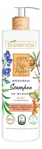 

Шампунь для волос 100% Pure Vegan Shampoo For Colored Hair 400мл