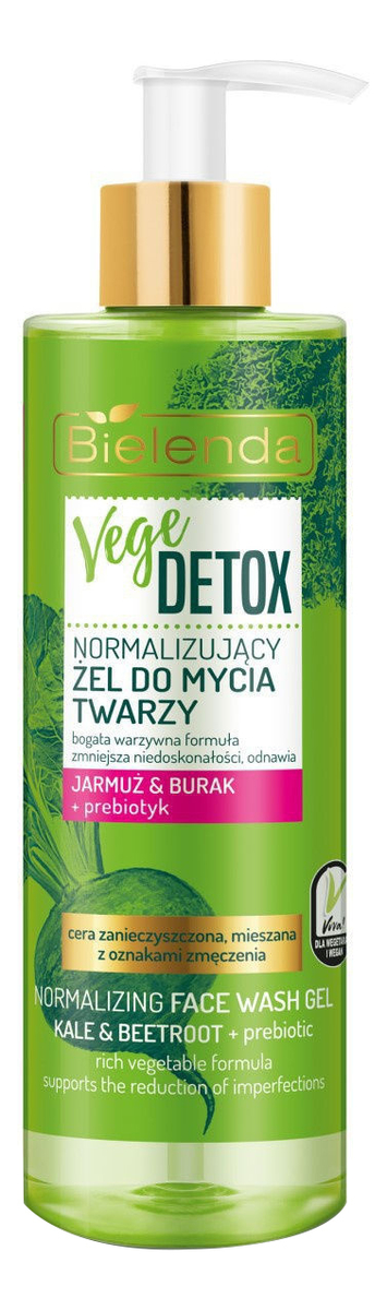 

Нормализующий гель для умывания Vege Detox 200мл
