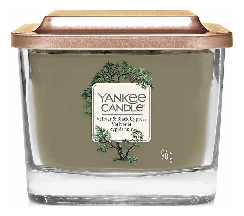 

Ароматическая свеча Vetiver & Black Cypress: свеча 96г, Ароматическая свеча Vetiver & Black Cypress