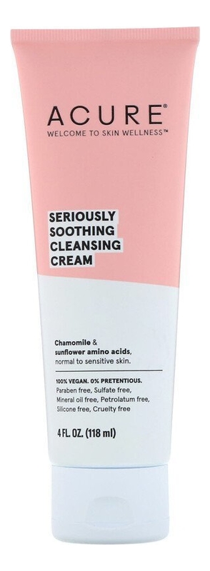 Очищающий крем с экстрактом пиона и ромашки Seriously Soothing Cleansing Cream 118мл