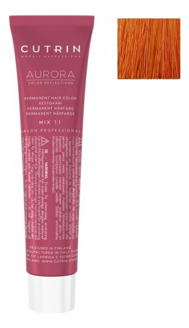

Крем-краска для волос Aurora Demi Permanent Hair Color 60мл: 0.43 Апельсиновый микс-тон, Крем-краска для волос Aurora Demi Permanent Hair Color 60мл