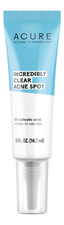 ACURE Гель против прыщей с 2% салициловой кислотой Incredibly Clear Acne Spot 14,7мл