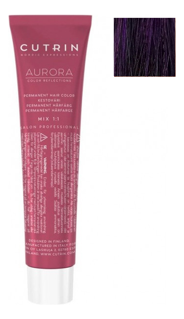 

Крем-краска для волос Aurora Demi Permanent Hair Color 60мл: 0.56 Фиолетовый микс-тон, Крем-краска для волос Aurora Demi Permanent Hair Color 60мл