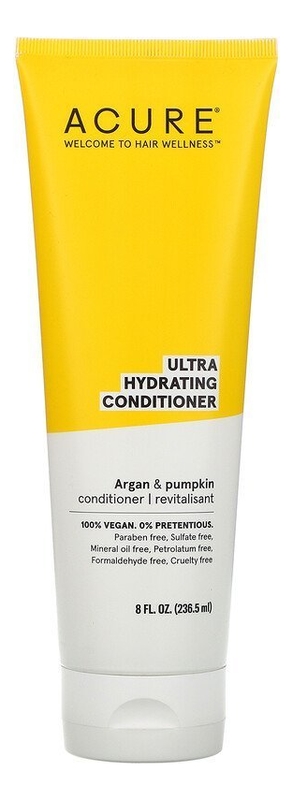 

Увлажняющий кондиционер с маслом арганы и тыквы Ultra Hydrating Conditioner 236,5мл