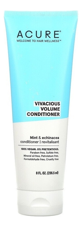 Кондиционер для объема волос с экстрактом перечной мяты и эхинацеи Vivacious Volume Conditioner 236,5мл