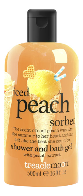 Гель для душа Персиковый сорбет Iced Peach Sorbet Bath  Shower Gel: Гель 500мл