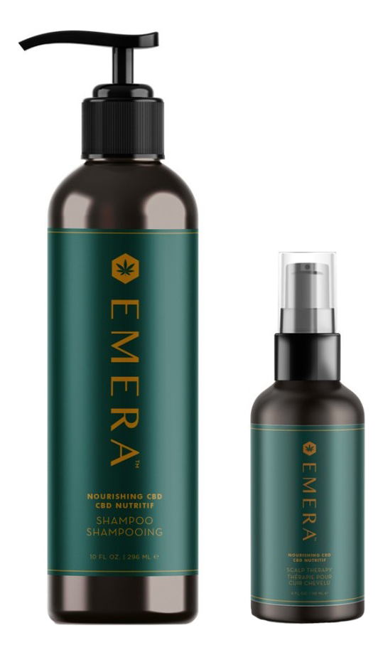 

Набор для волос Очищение и питание Nourishing CBD (шампунь 296мл + био пилинг 118мл)