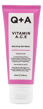Гелевая маска для лица Vitamin A.C.E. Warming Gel Mask 75мл