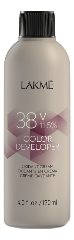 

Крем-окислитель для волос 38V 11,5% Color Developer Oxydant Cream: Крем-окислитель 120мл, Крем-окислитель для волос 38V 11,5% Color Developer Oxydant Cream