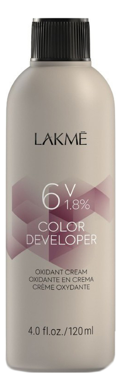 

Крем-окислитель для волос 6V 1,8% Color Developer Oxydant Cream: Крем-окислитель 120мл, Крем-окислитель для волос 6V 1,8% Color Developer Oxydant Cream