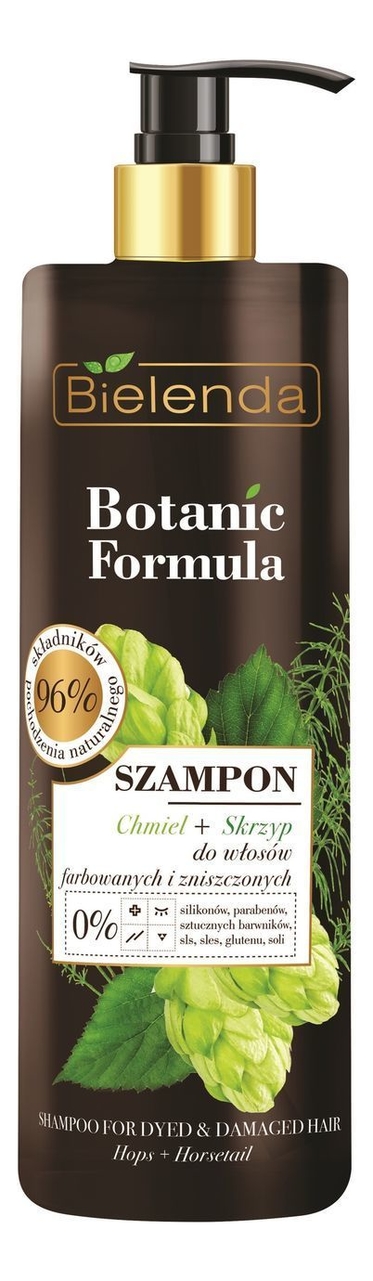 

Шампунь для волос с экстрактом хмеля и полевого хвоща Botanic Formula 400мл