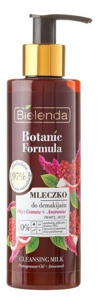 

Питательное молочко для демакияжа с маслом граната и амаранта Botanic Formula 200мл
