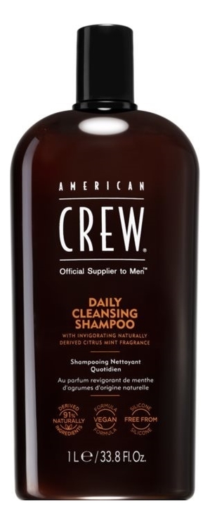 

Ежедневный очищающий шампунь для волос Daily Cleansing Shampoo: Шампунь 1000мл, Ежедневный очищающий шампунь для волос Daily Cleansing Shampoo