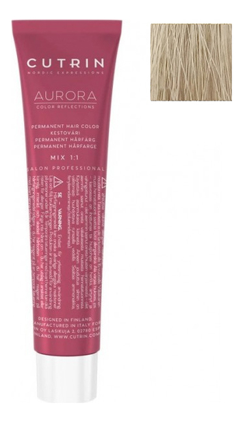 

Крем-краска для волос Aurora Demi Permanent Hair Color 60мл: 10.75 Шампанское, Крем-краска для волос Aurora Demi Permanent Hair Color 60мл